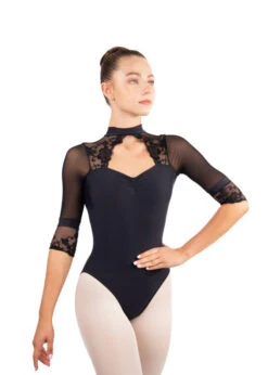 Ballet Rosa Lucienne Sweet Heart Neck Half Sleeve Leotard -Dance Costume Shop ballet rosa lucienne sweet heart neck half sleeve 2