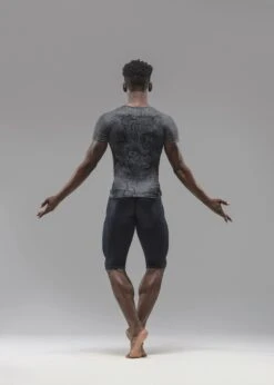 Ballet Rosa Nizar Printed Tiger V-Neck T-Shirt