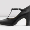 Bloch Ladies Chord T-Bar Strap 3" Character Shoe