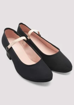 Bloch Ladies Tempo Canvas Character Shoe -Dance Costume Shop bloch ladies tempo canvas character shoe 3
