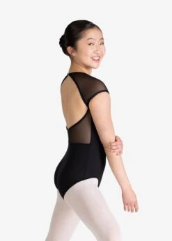 Capezio Child High Neck Mesh Cap Sleeve Leotard 6 Capezio Child High Neck Mesh Cap Sleeve Leotard -Dance Costume Shop capezio child high neck mesh cap sleeve leotard 2