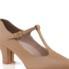 Capezio Jr. Footlight 2" T-Strap Character Shoe