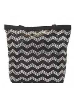 Dasha Designs Chevron Sequin Tote