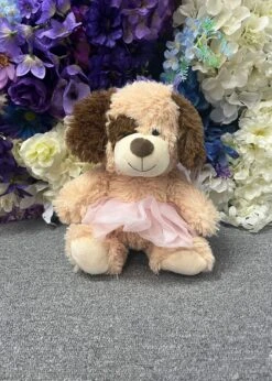 Dasha Designs Large Dance Puppy Plush