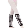 Eurotard 18' Plush Plaid Legwarmer