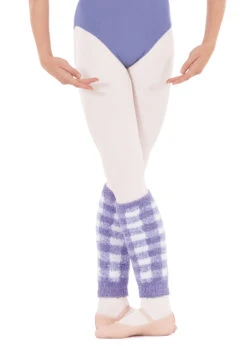 Eurotard 18' Plush Plaid Legwarmer -Dance Costume Shop eurotard 18 plush plaid legwarmer 2