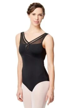 Lulli Adult Flavia Mesh Tank Leotard