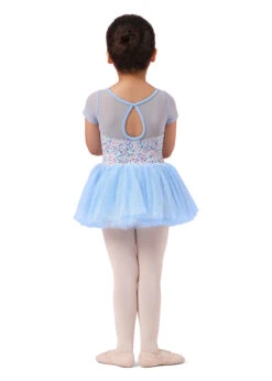 Mirella M1554C Child Floral Cap Sleeve Tutu -Dance Costume Shop mirella m1554c child floral cap sleeve tutu 2