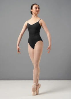 Mirella M4043LM Adult Chevron Rib Camisole Leotard