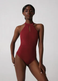 Nikolay Naomi Keyhole Halter Leotard 7 Nikolay Naomi Keyhole Halter Leotard -Dance Costume Shop nikolay naomi keyhole halter leotard 2
