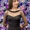 So Danca Adult Elise Mesh Sleeve Leotard SL129