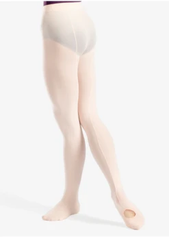 So Danca Adult Mesh Seamed Convertible Tights TS96