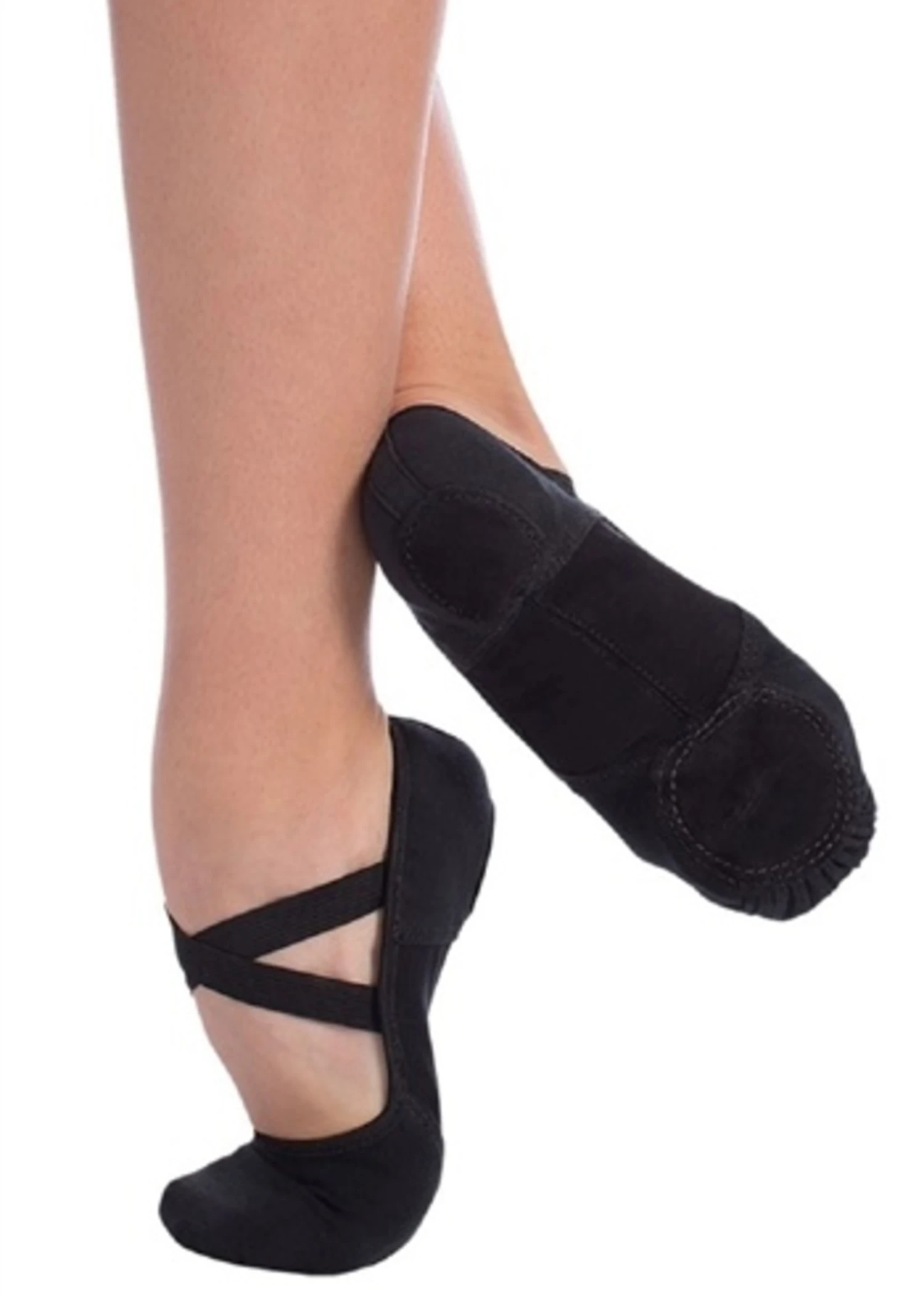 So Danca Burt Split Sole Ballet Slippers SD60L 1 So Danca Burt Split Sole Ballet Slippers SD60L