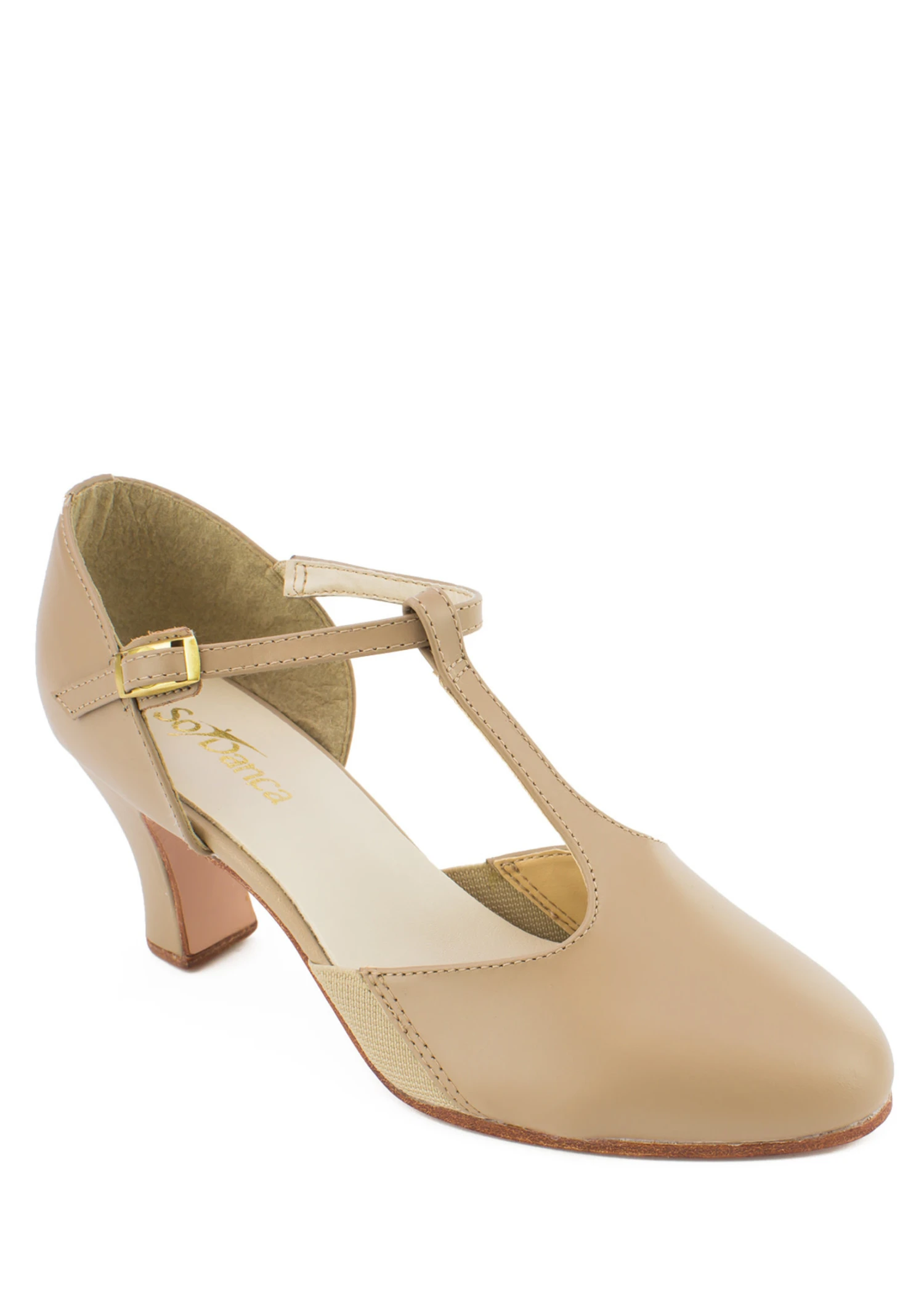 So Danca Clarice 2.5" Heel T-Strap Character Shoe CH56 5 So Danca Clarice 2.5" Heel T-Strap Character Shoe CH56 - Image 5