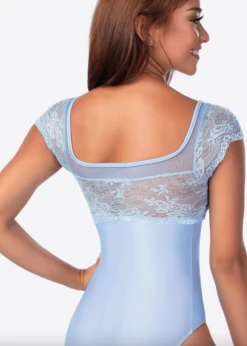 So Danca Tamires Lace Cap Sleeve Leotard SD1813 -Dance Costume Shop so danca tamires lace cap sleeve leotard sd1813 3