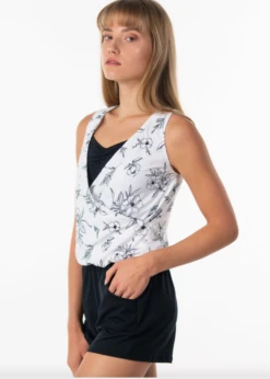 Suffolk Moonflower V Neck Romper -Dance Costume Shop suffolk moonflower v neck romper 5